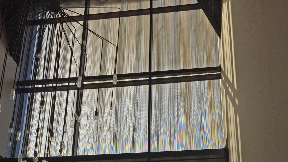 Maille métallique MIES aluminium or @maillemetaldesign
