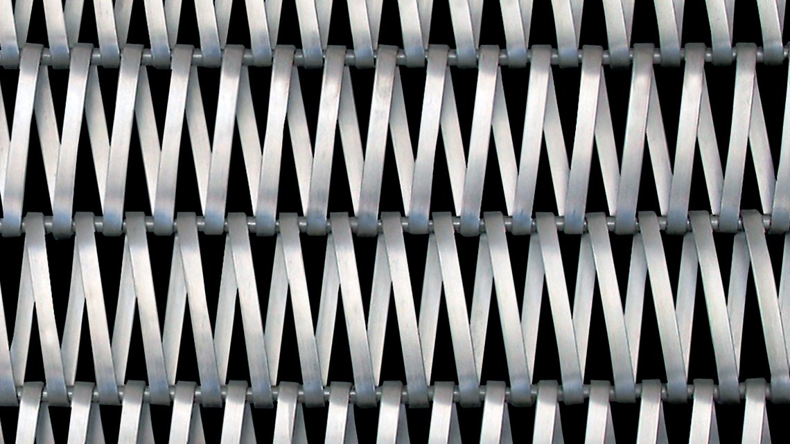 MAILLE METALLIQUE SPIRALEE INOX EIFFEL2050 www.maillemetaldesign.fr
