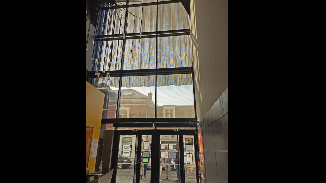 Maille métallique MIES aluminium or @maillemetaldesign