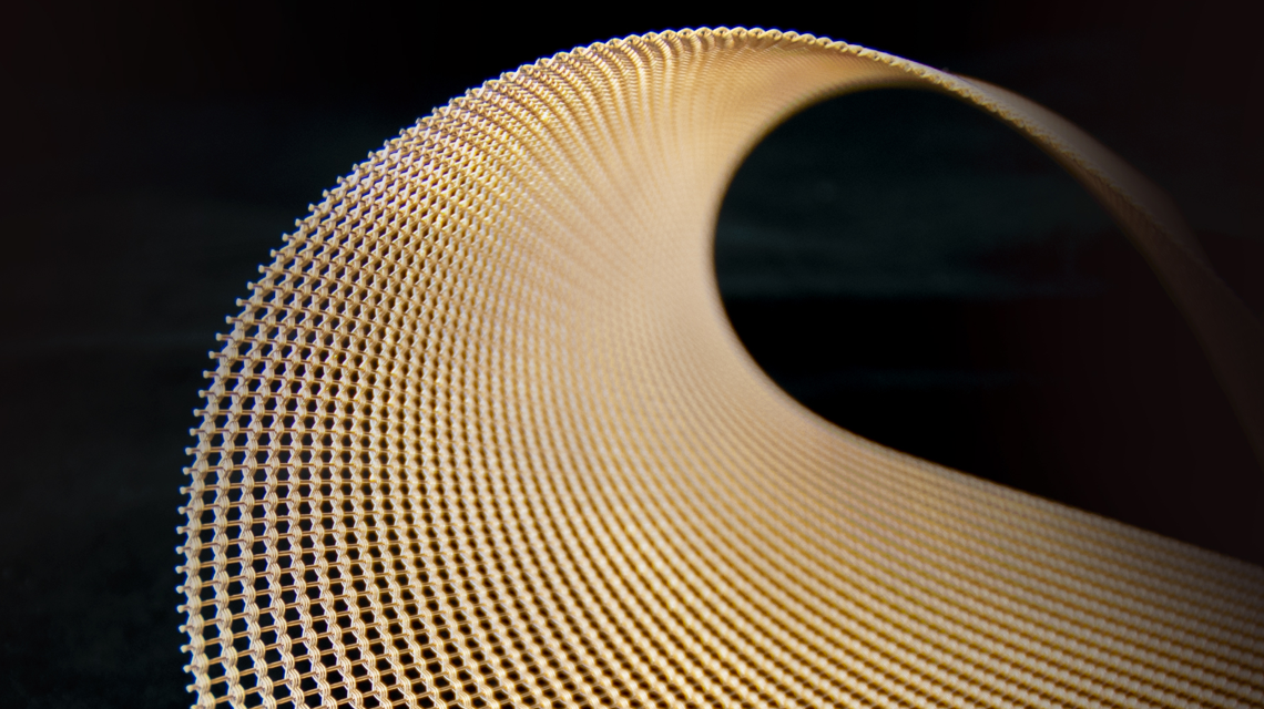 maille métallique fine MINIRIVER BRONZE www.maillemetaldesign.fr